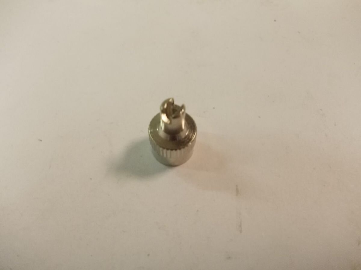 Metal Valve Stem Cap Chrome