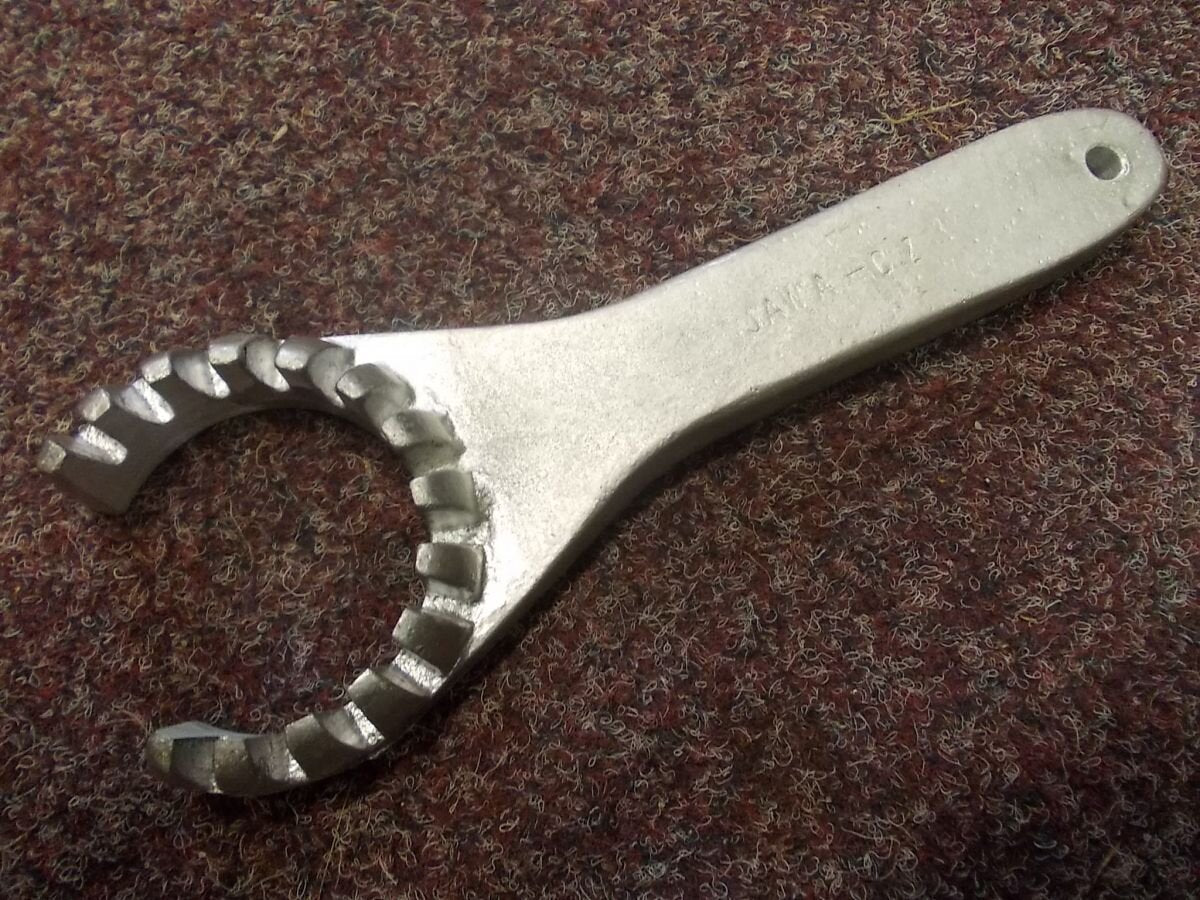 Exhaust Nut Wrench Jawa Aluminum Cast