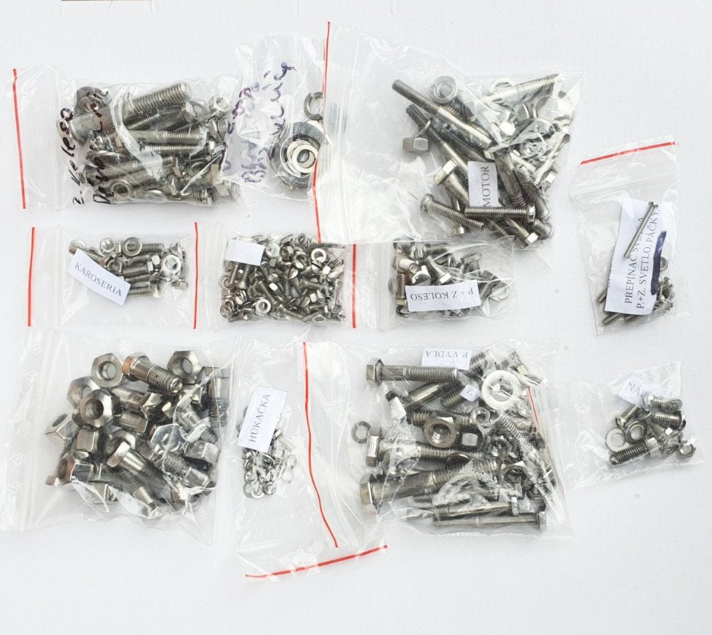 Chassis screw set - ČZ 501 Scooter