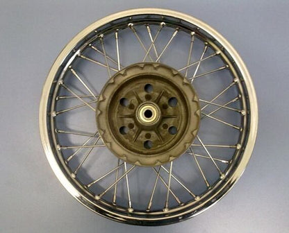 Rebuilt Front Wheel Jawa 250/350 Chrome Spokes