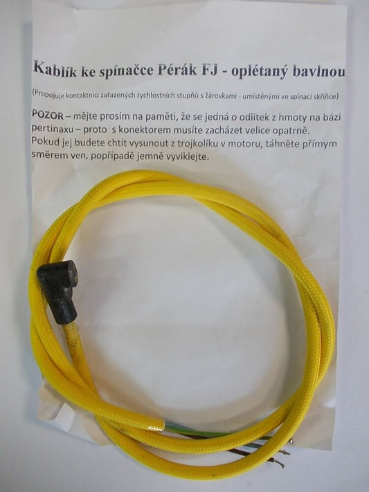 Cable from Contact Breaker to Ignition Switch Jawa Pérák