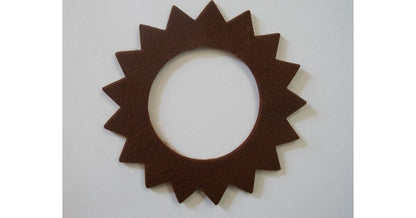 Brown Tank Felt Seal Star Shape