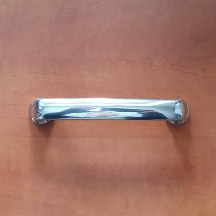 Seat handle - ČZ 501, 502 Scooter - rear - polished