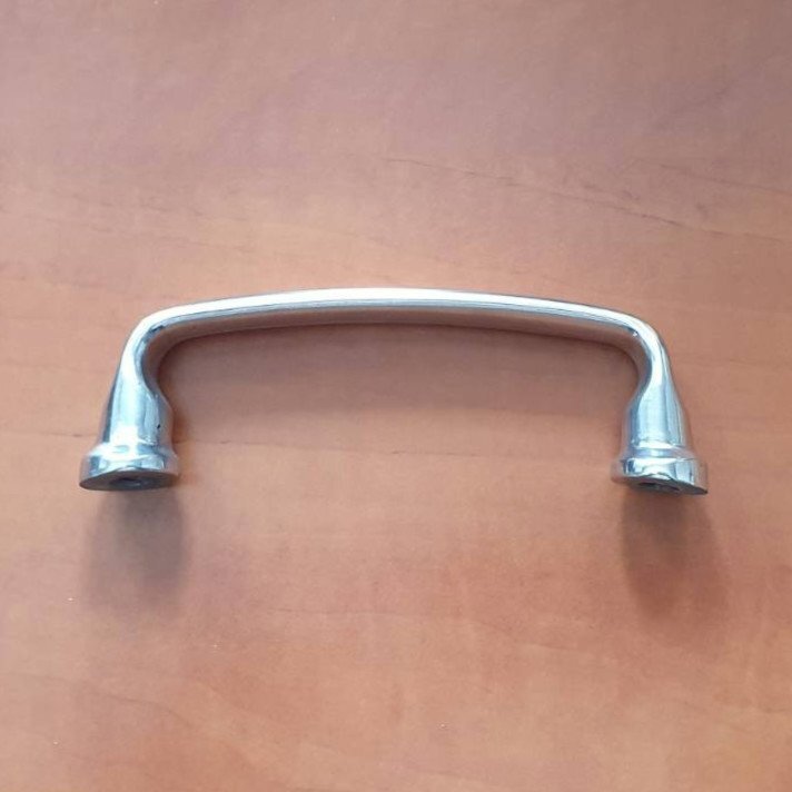Seat handle - ČZ 501, 502 Scooter - rear - polished