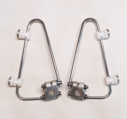 Windshield mounting brackets - ČZ 501, 502, 505 Scooter - newer type