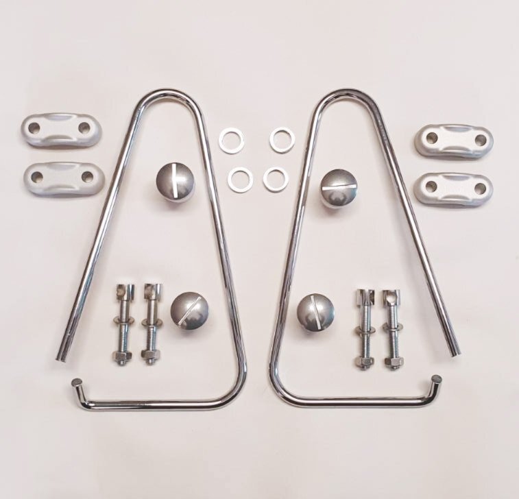 Windshield mounting brackets - ČZ 501, 502, 505 Scooter - newer type