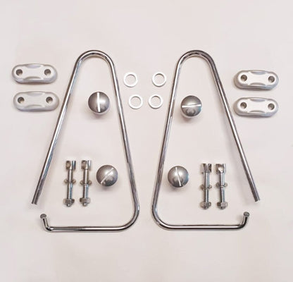Windshield mounting brackets - ČZ 501, 502, 505 Scooter - newer type