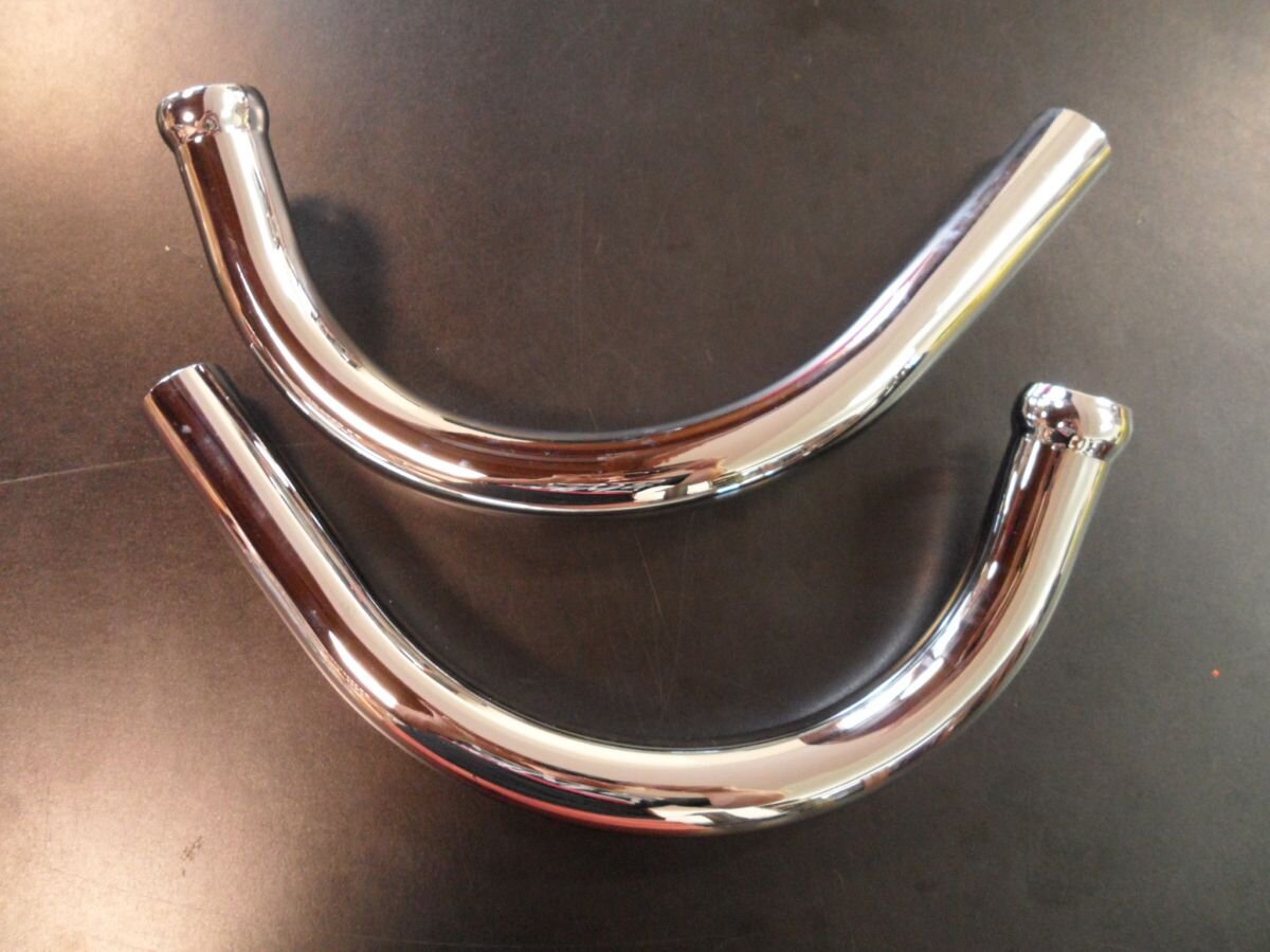 Exhaust elbows Jawa 638 long, imported