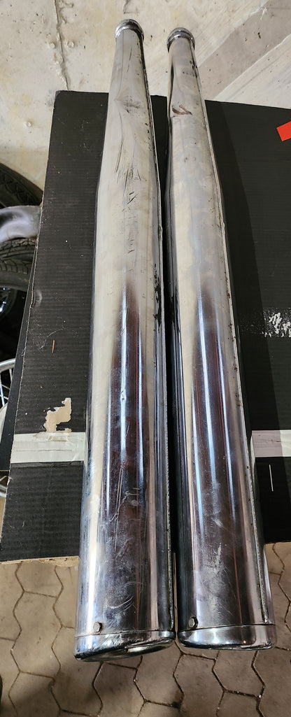 Jawa 638/639/640 exhaust pipe set used