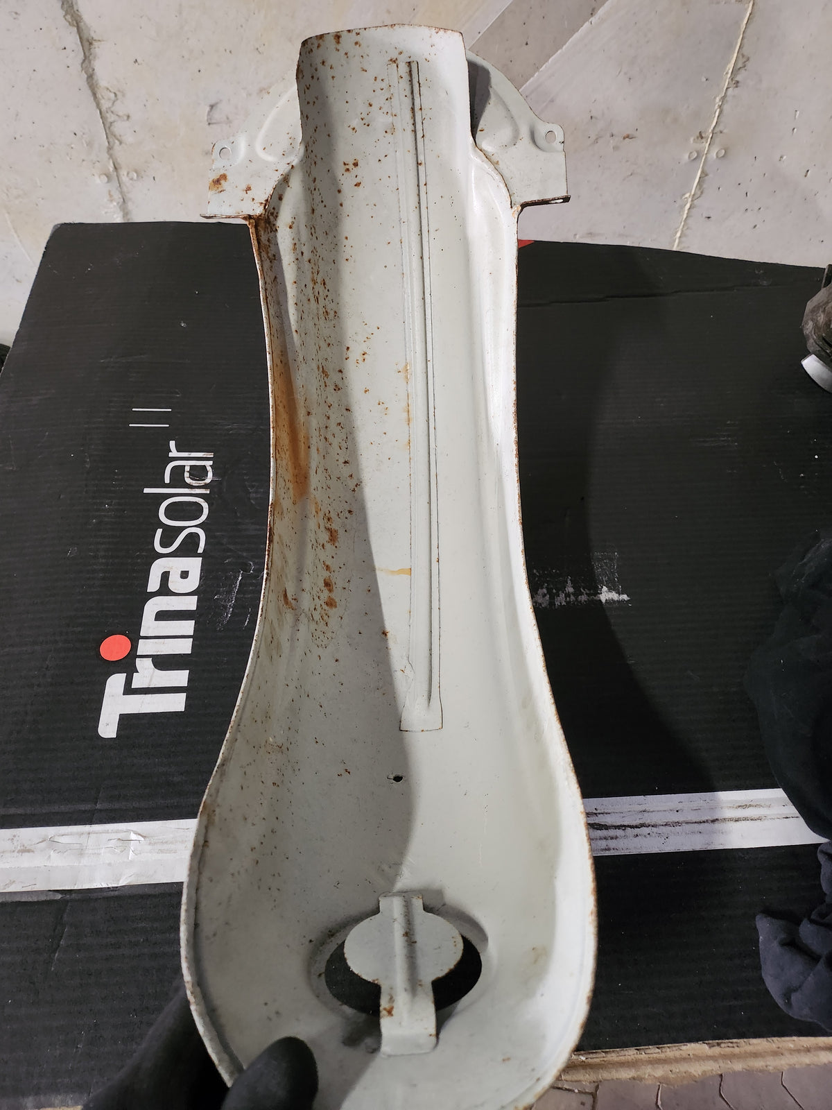 Jawa 353/354, Yezdi Model-B rear Mudguard