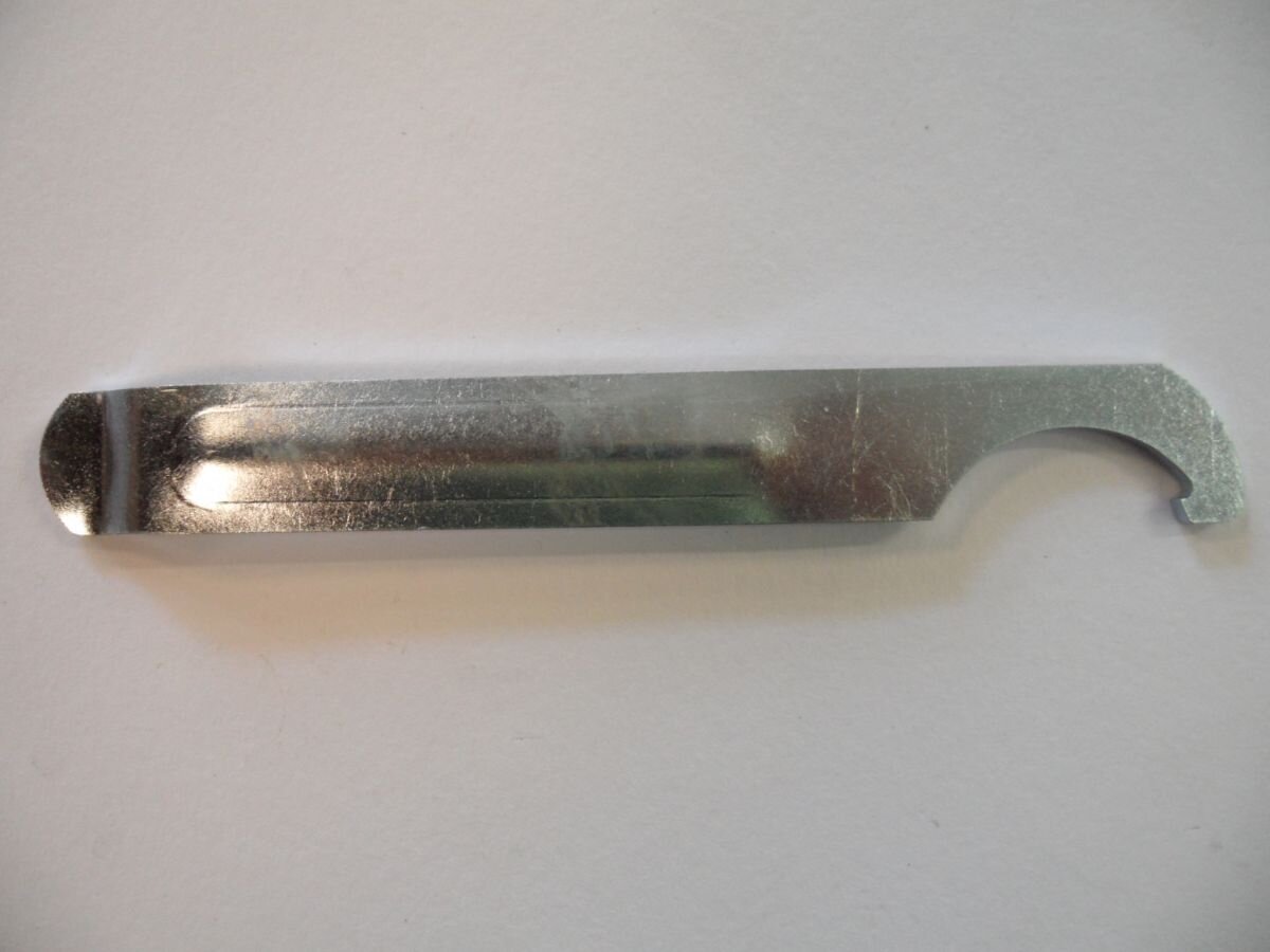 Exhaust Wrench with Tire Lever