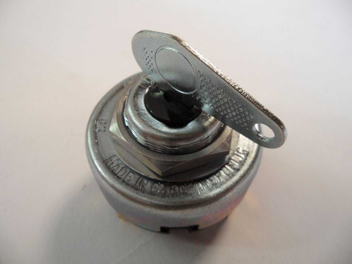 3-Position Ignition Switch Jawa ČZ Bosch System