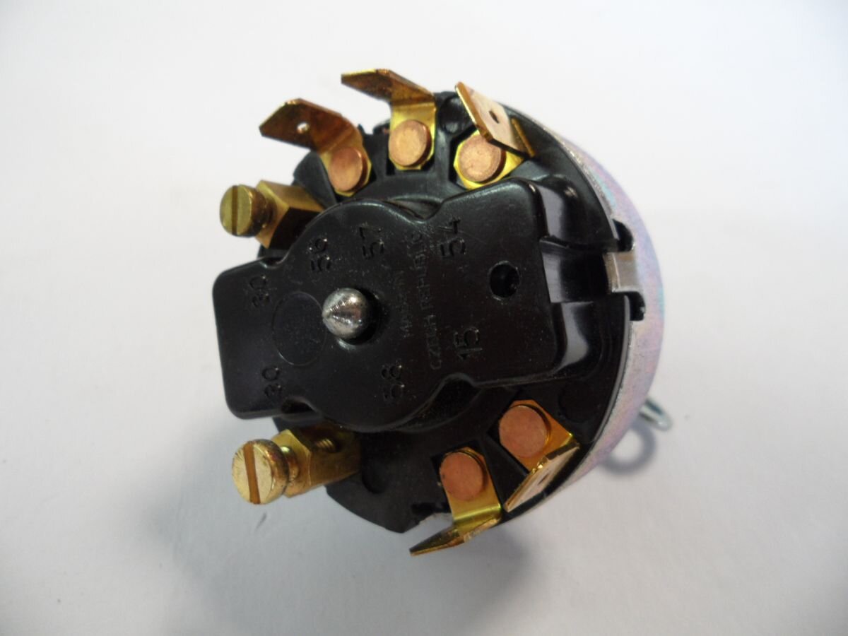 3-Position Ignition Switch Jawa ČZ Bosch System