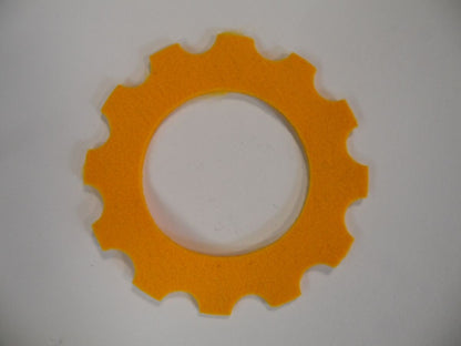Yellow Tank Felt Seal Half-Round Edge