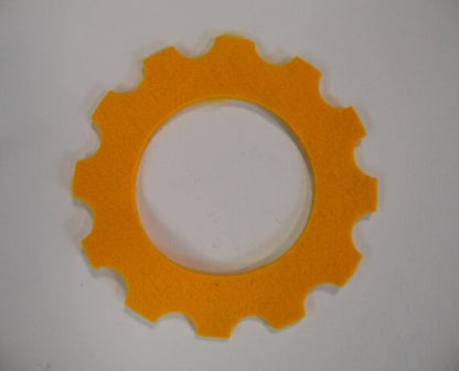 Yellow Tank Felt Seal Half-Round Edge