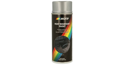 Motip Heat Resistant Spray Silver 800°C