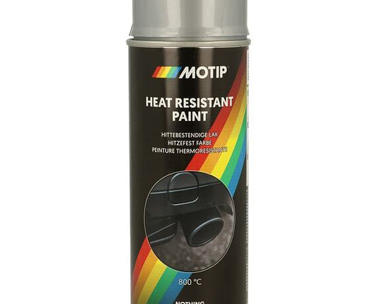 Motip Heat Resistant Spray Silver 800°C