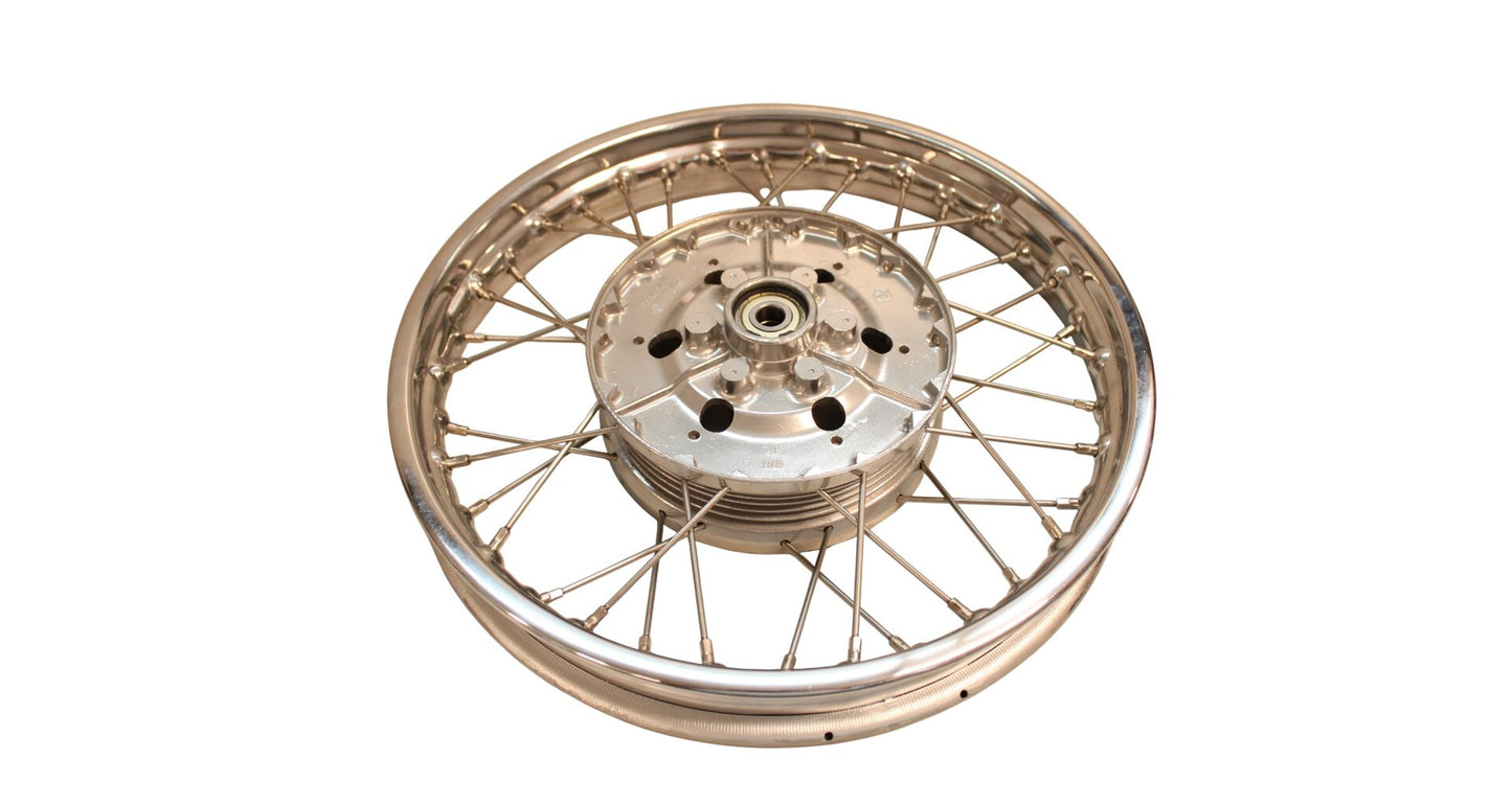 Rebuilt Front Wheel Jawa 250/350 Stainless Spokes