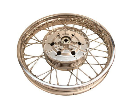 Rebuilt Front Wheel Jawa 250/350 Stainless Spokes