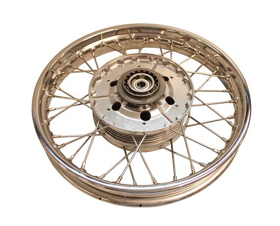 Rebuilt Rear Wheel Jawa 250/350 Stainless Spokes