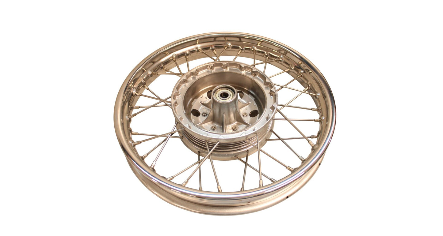 Rebuilt Rear Wheel Jawa 250/350 Stainless Spokes