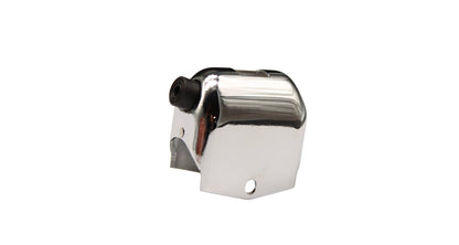Chrome Light Switch Horn Cover Grooved