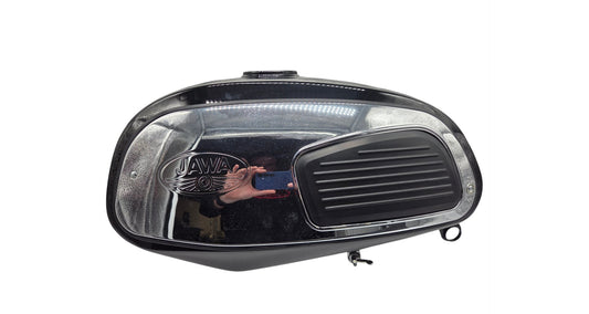 Fuel Tank Jawa 350/640 Retro black, including side panels