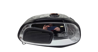 Fuel Tank Jawa 350/640 Retro black, including side panels