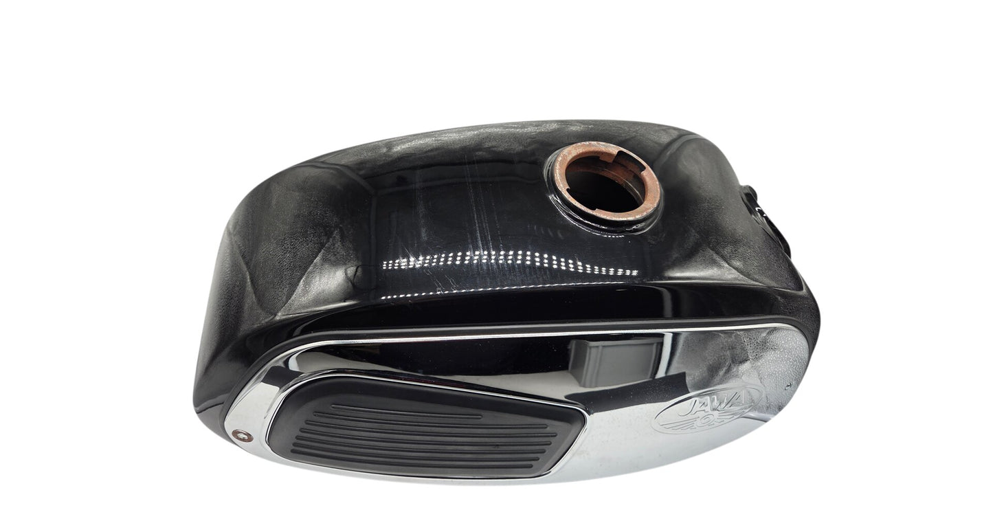 Fuel Tank Jawa 350/640 Retro black, including side panels