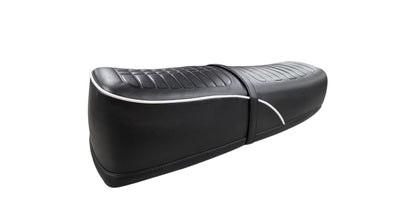 Seat Jawa 350 type 634 (hemp-style) Czech-made with embossing