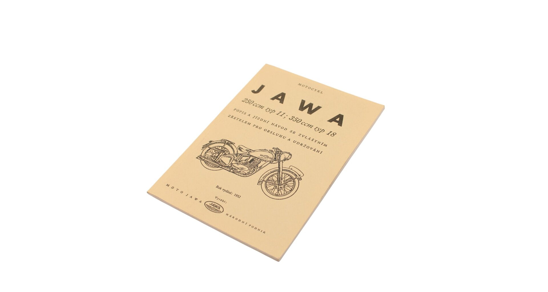 Owner's Manual Jawa Perak 250 1951-52