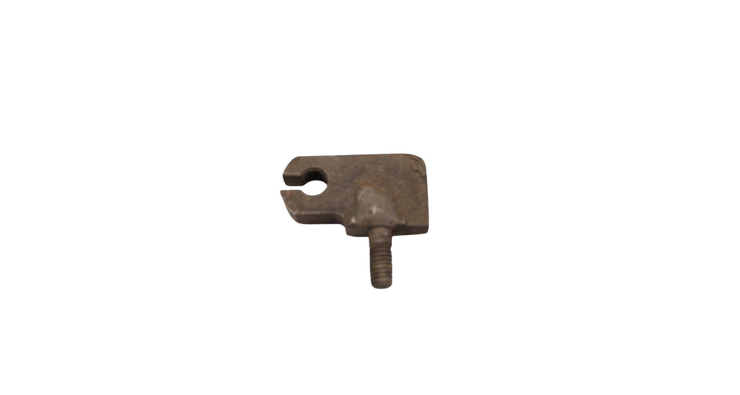 Rear brake bowden support on engine case, ČZ 175/501, 502 scooter, Mototechna