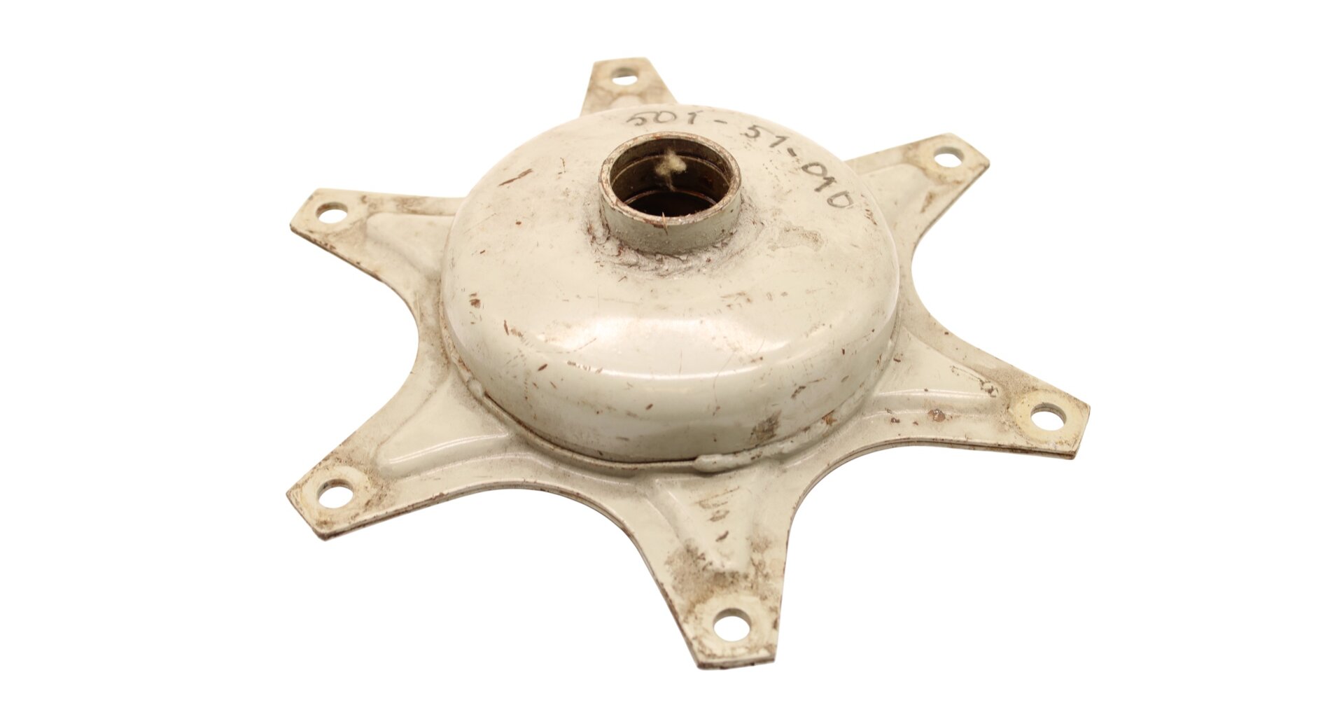 Front Wheel Hub Center without Rim Studs, ČZ 175/505 Rickshaw, Velorex 435, Mototechna