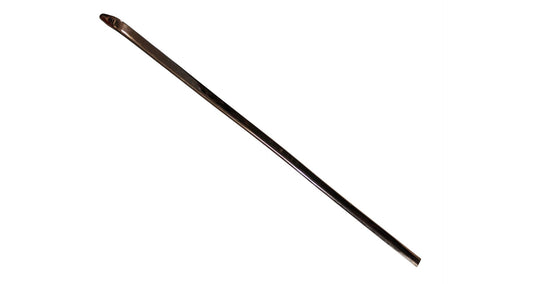 Left seat trim strip - side, ČZ 175/502 scooter, Mototechna, with screws