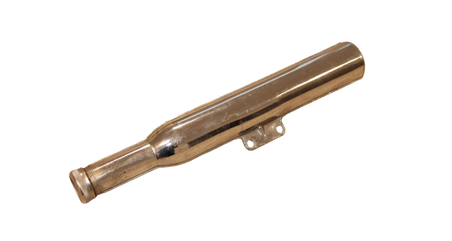 Exhaust muffler shell ČZ 175/501 Scooter, Mototechna, older design with nut - quality B