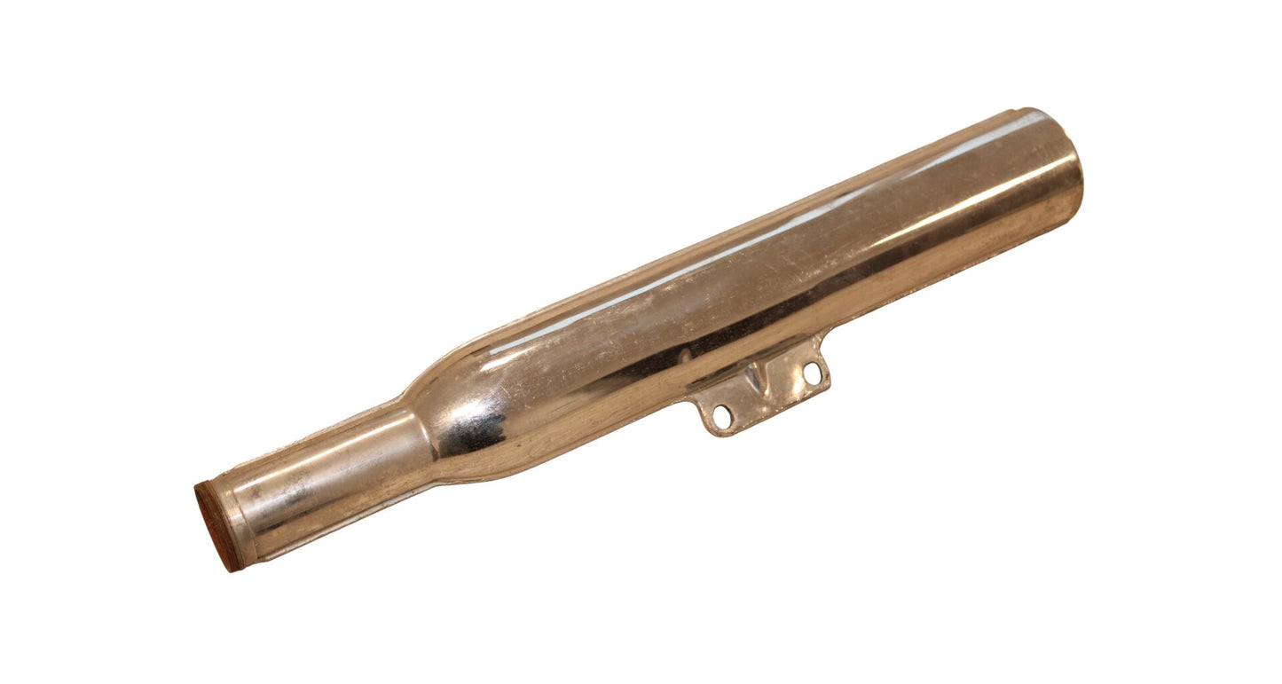 Exhaust muffler shell ČZ 175/501 Scooter, Mototechna, older design - quality B