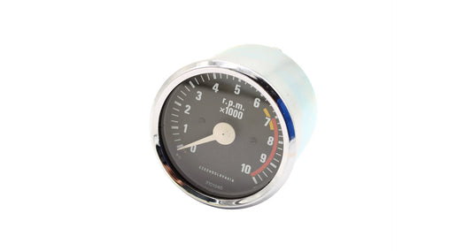 Refurbished tachometer Jawa 350 chrome bezel, white needle