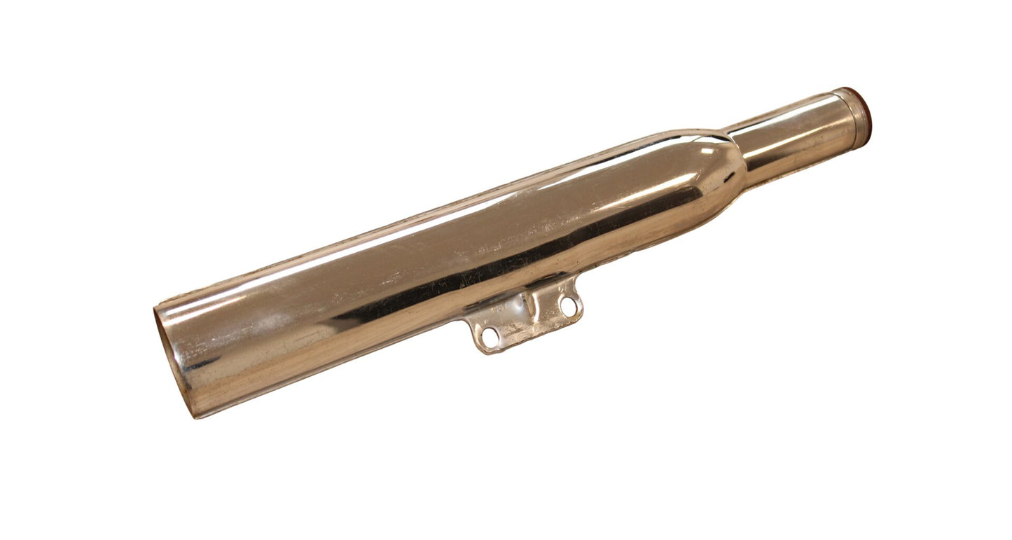 Exhaust muffler shell ČZ 175/501 Scooter, Mototechna, older design - quality A