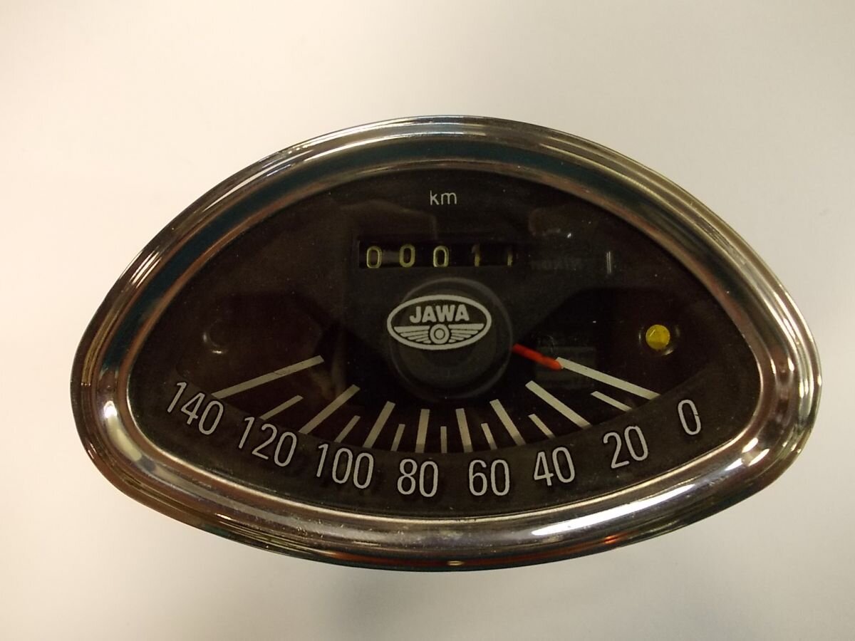 Jawa 250 350 Panelka Speedometer 140km Restored