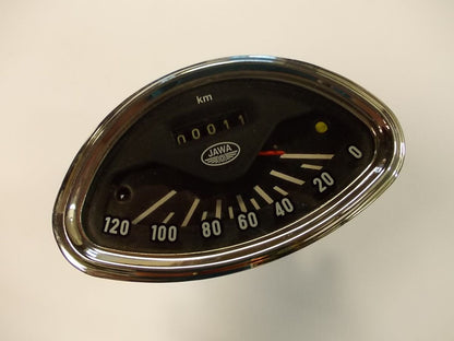 Jawa 250 350 Panelka Speedometer 120km Restored