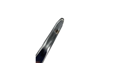 Left seat trim strip - side, ČZ 175 501 502 scooter, chrome-plated