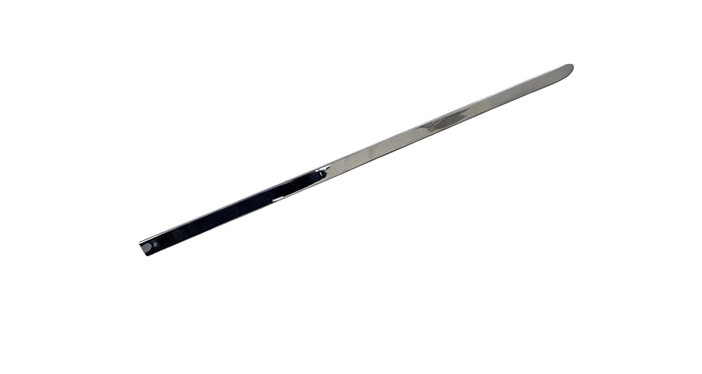 Left seat trim strip - side, ČZ 175 501 502 scooter, chrome-plated
