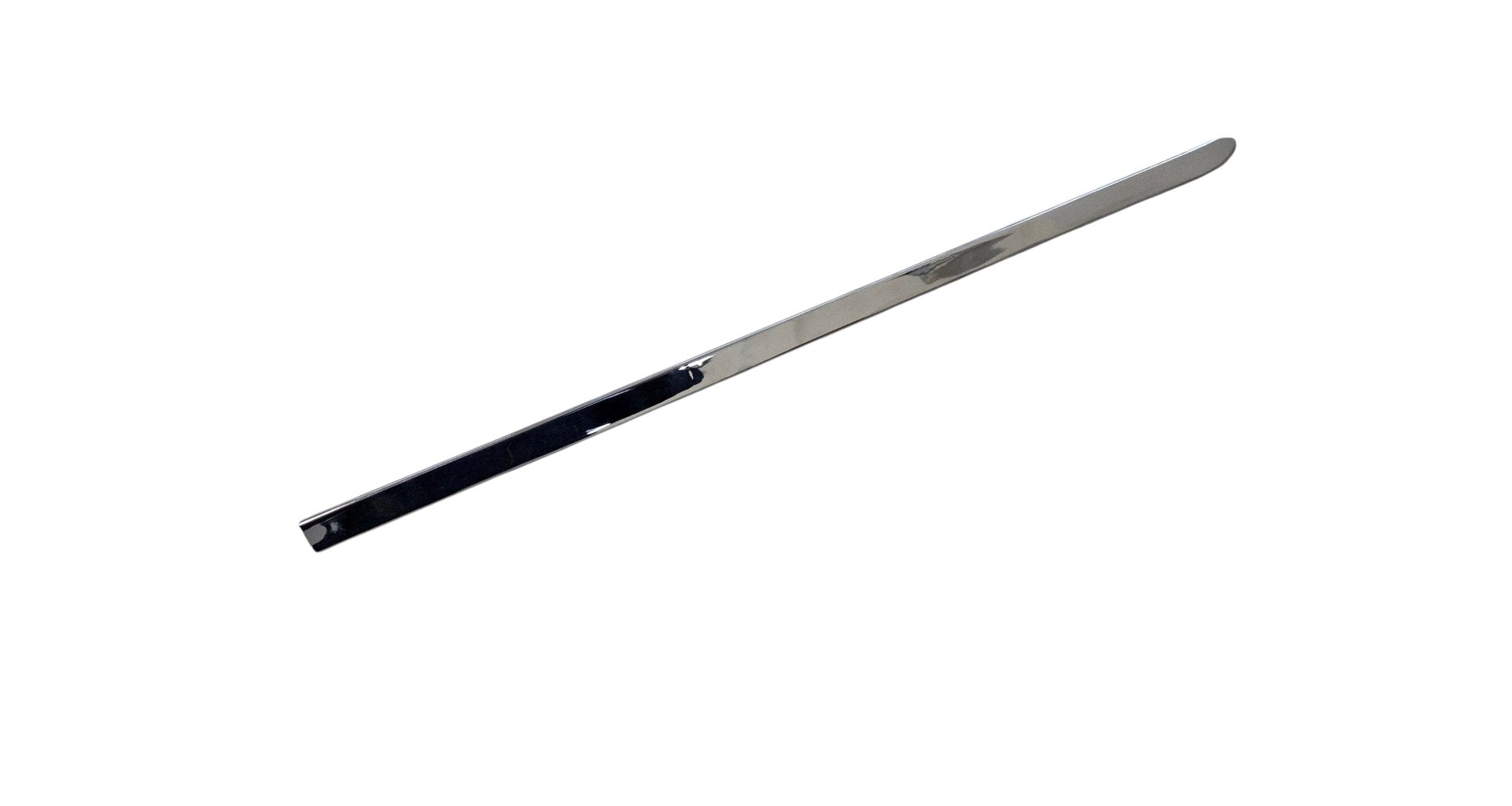 Left seat trim strip - side, ČZ 175 501 502 scooter, chrome-plated