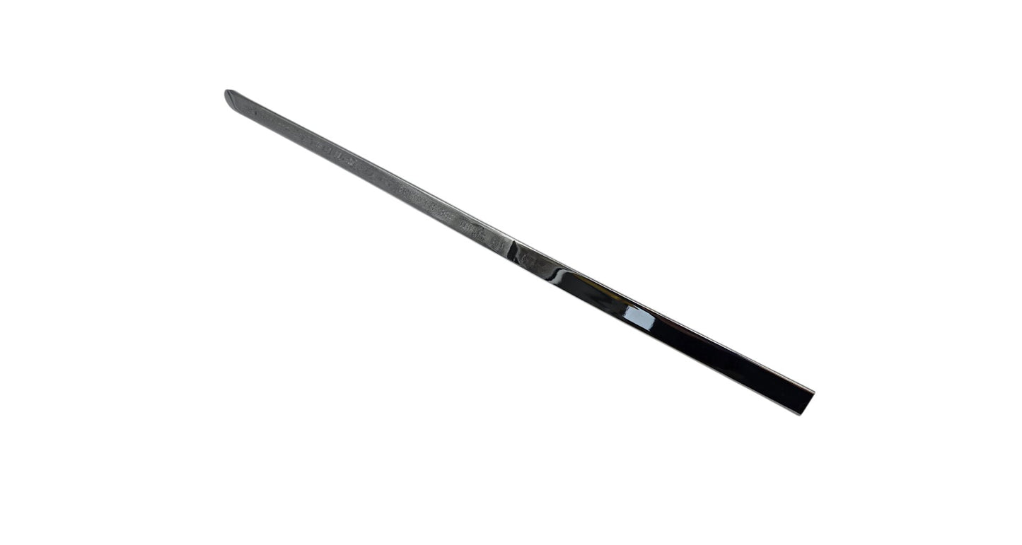 Left seat trim strip - side, ČZ 175 501 502 scooter, chrome-plated