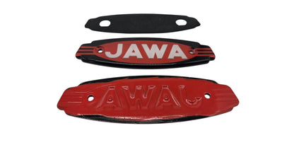 Tank badges + rubbers Jawa 250 592 250/350 Californian, pair, Profi quality