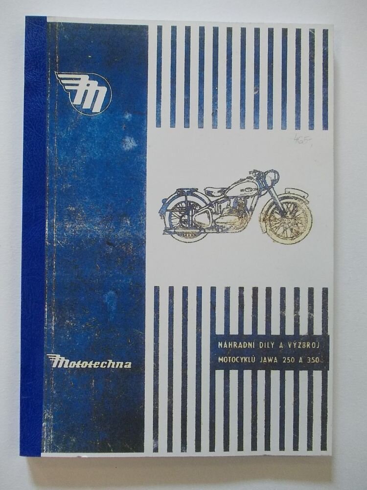 Parts and Accessories Catalog Jawa 250 350 Perak size A4