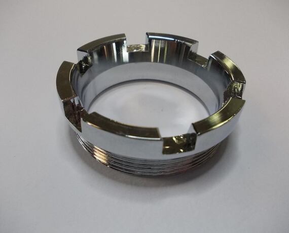 Chrome Exhaust Collar Nut JAWA 250 Panelka