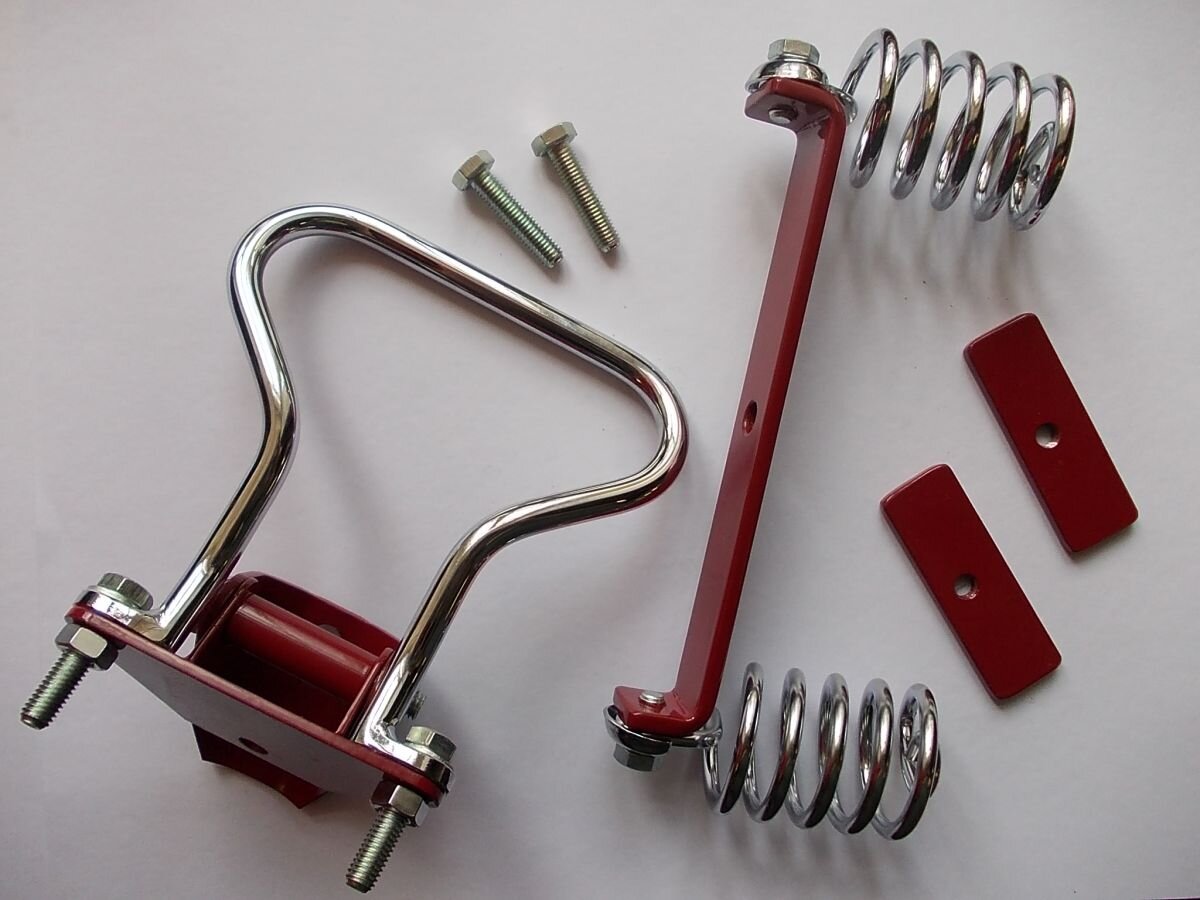 Complete set of tandem seat mounts Jawa Pérák