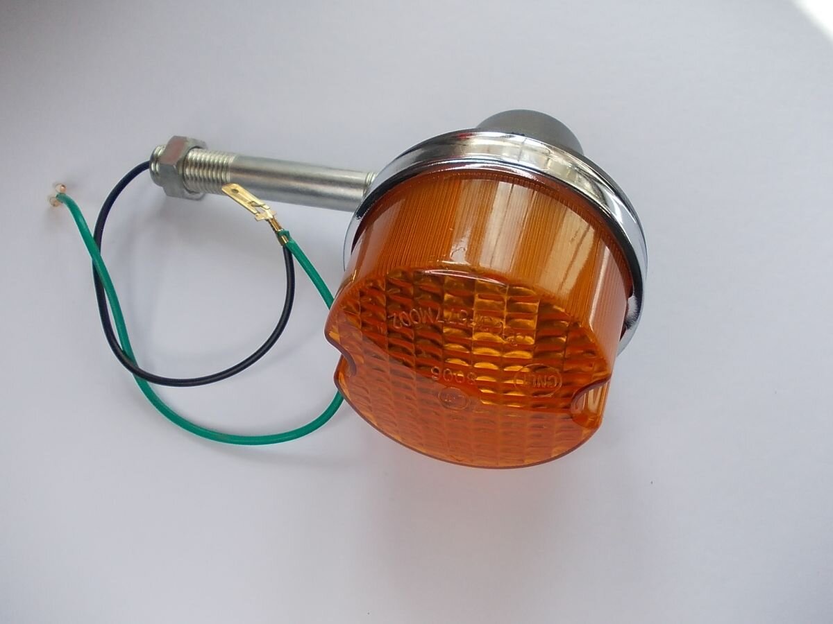 Round turn signal complete Jawa ČZ short