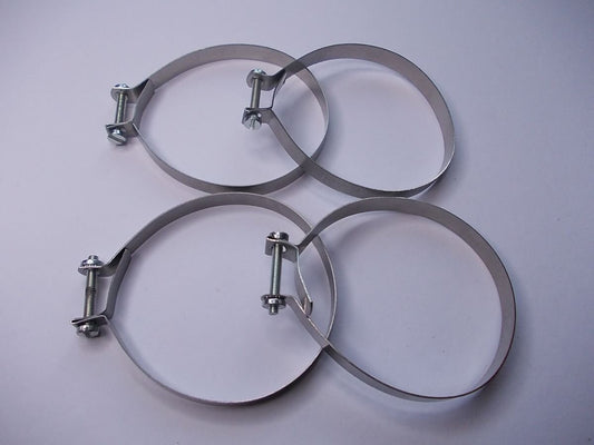 Front Fork Gaiter Clamps Jawa 350/634, Screw-On